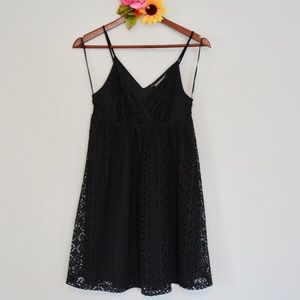 Women's Black Express Lace Dress XS